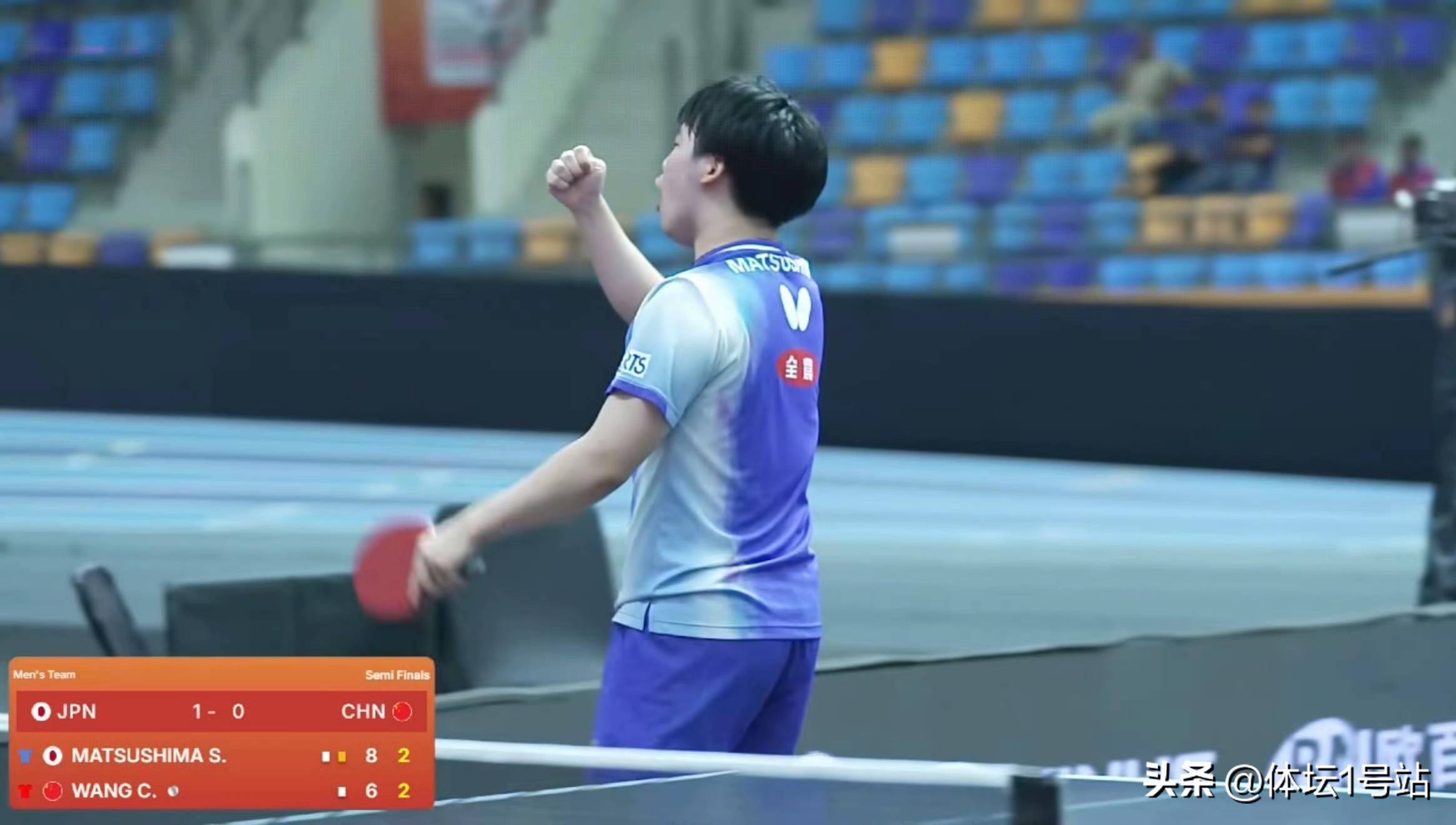 日本队完胜奥地利队,王皓统治全场 日本队完胜奥地利队,王皓统治全场